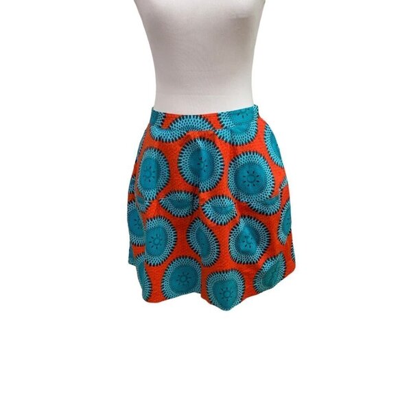 Anthropologie Yoana Baraschi Women's Size 4 "Tisza" Mini Skirt Circle Skirt - Picture 2 of 6